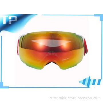 Over Glasses Red Anti Fog Ski Goggles Polarized For Outdoor